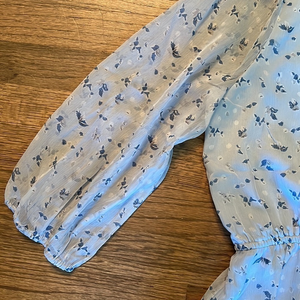 NWT L Love Blue dress size 1X - Picture 5 of 6